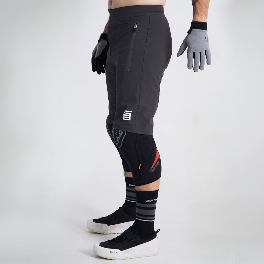 Short GangBrand Ciclismo Enduro/All Mountain Gris