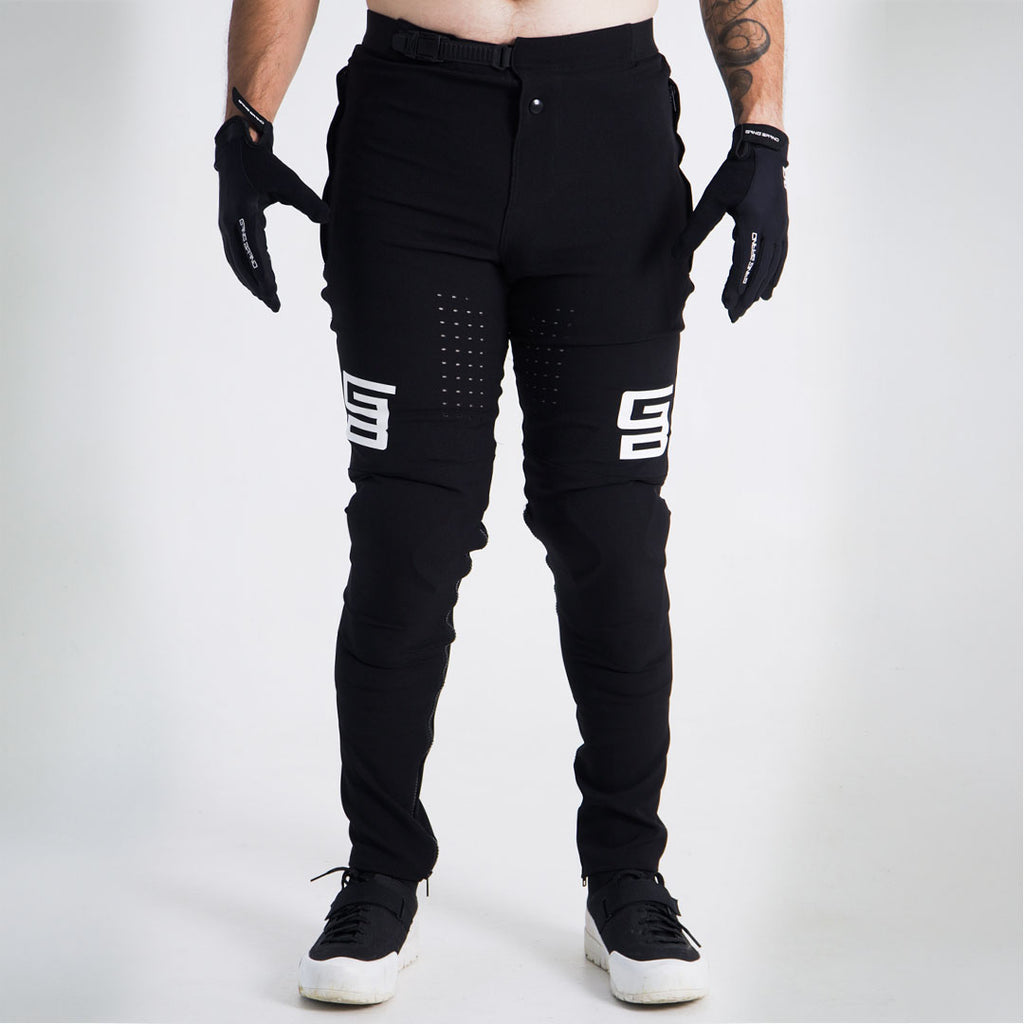 Pantalón GangBrand MTB Downhill/Enduro Clásico Negro