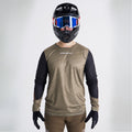 Jersey Gangbrand MTB Manga Larga Verde Olivo