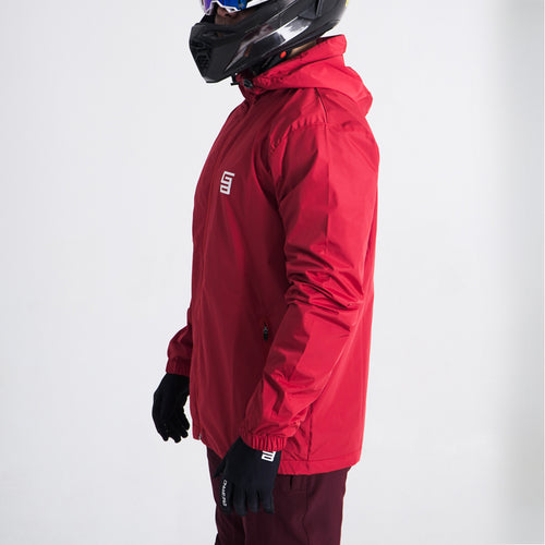 Chamarra Impermeable GangBrand Rojo