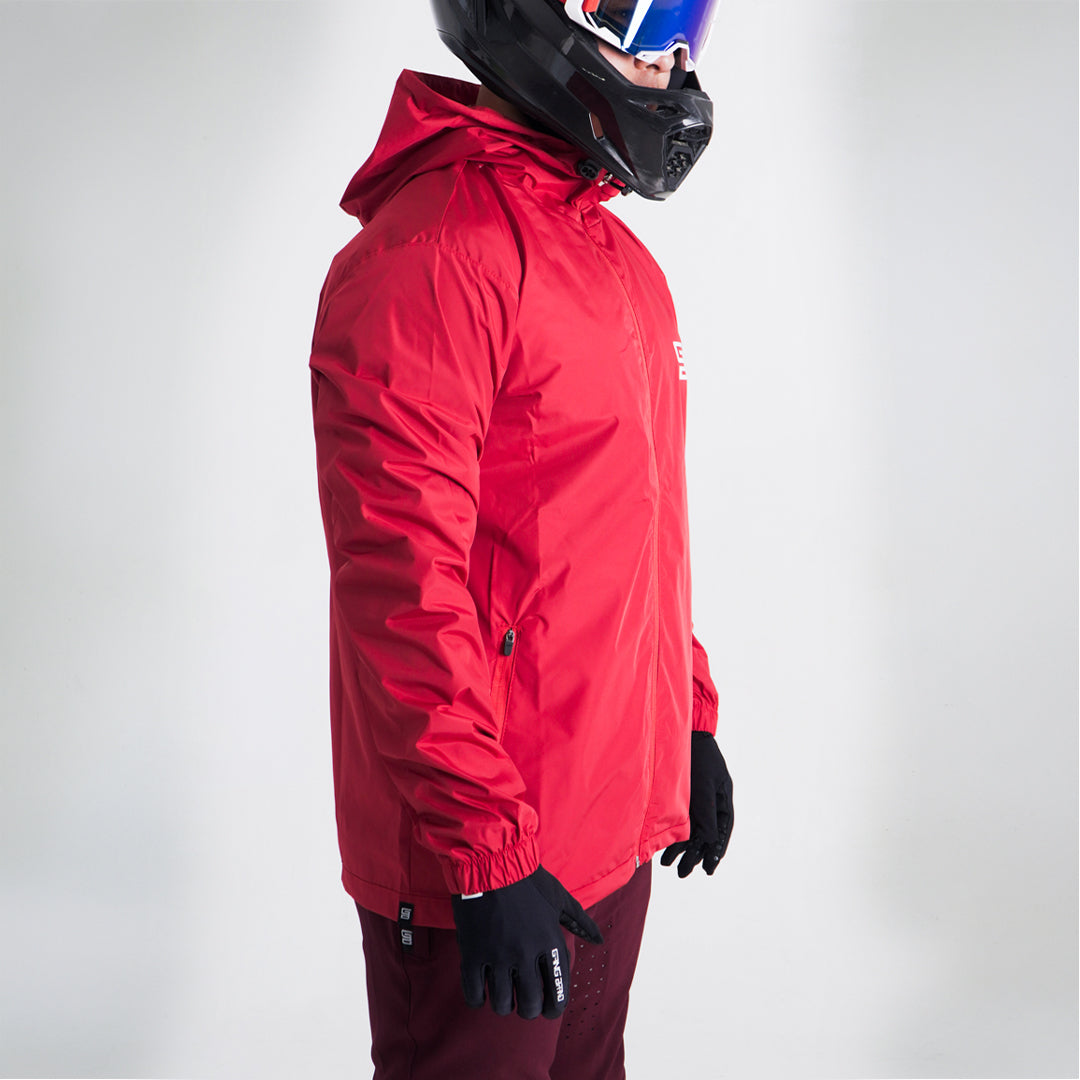 Chamarra Impermeable GangBrand Rojo