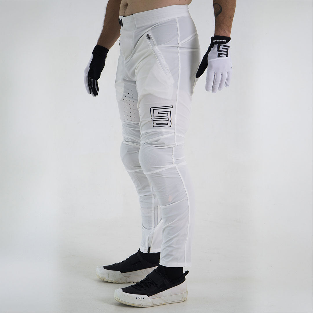 Pantalón Gangbrand MTB Downhill/Enduro Nova Blanco