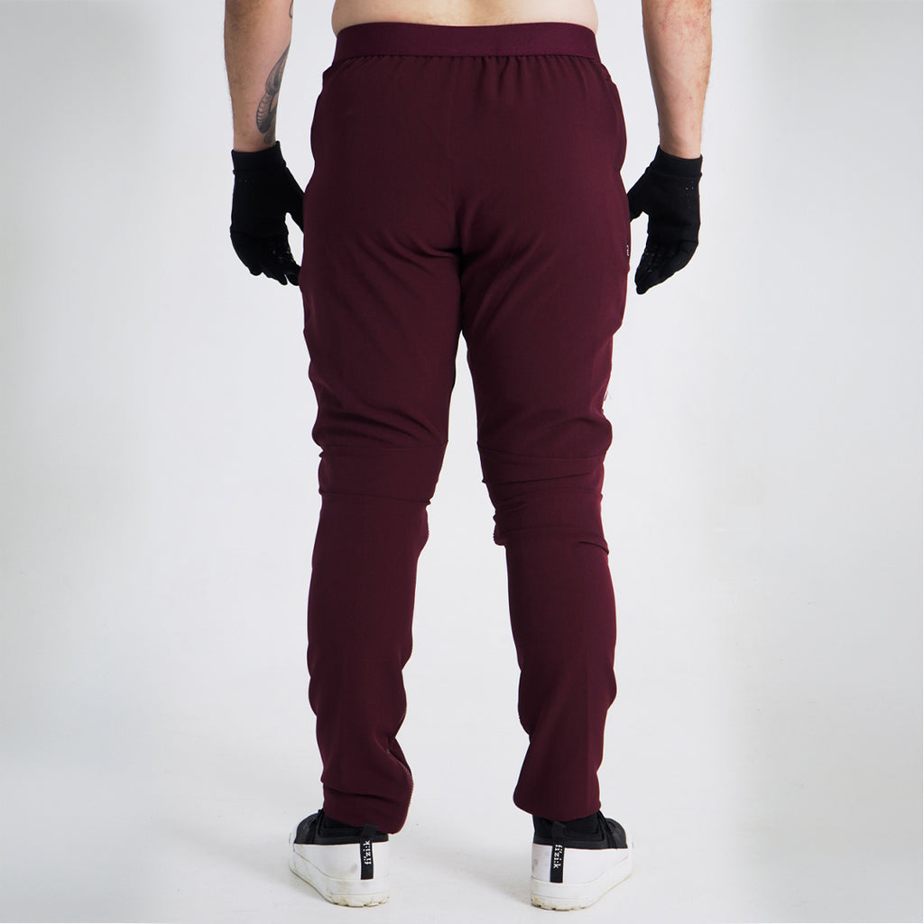 Pantalón GangBrand MTB Downhill/Enduro Clásico Tinto