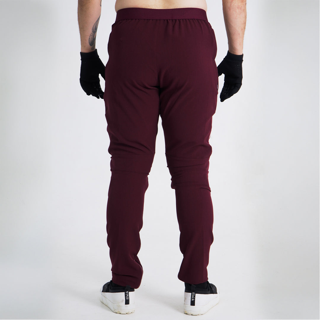Pantalón GangBrand MTB Downhill/Enduro Clásico Tinto