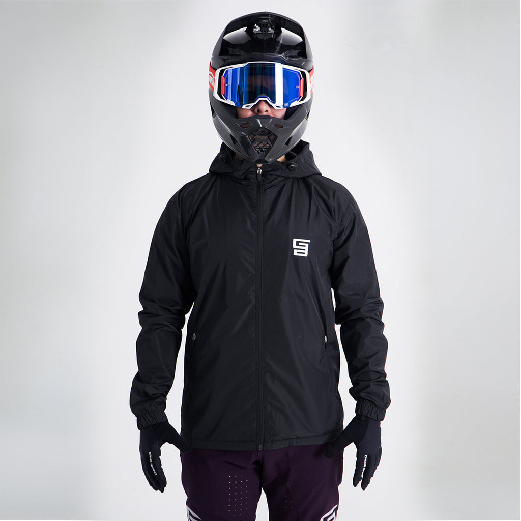 Chamarra Impermeable GangBrand Negro