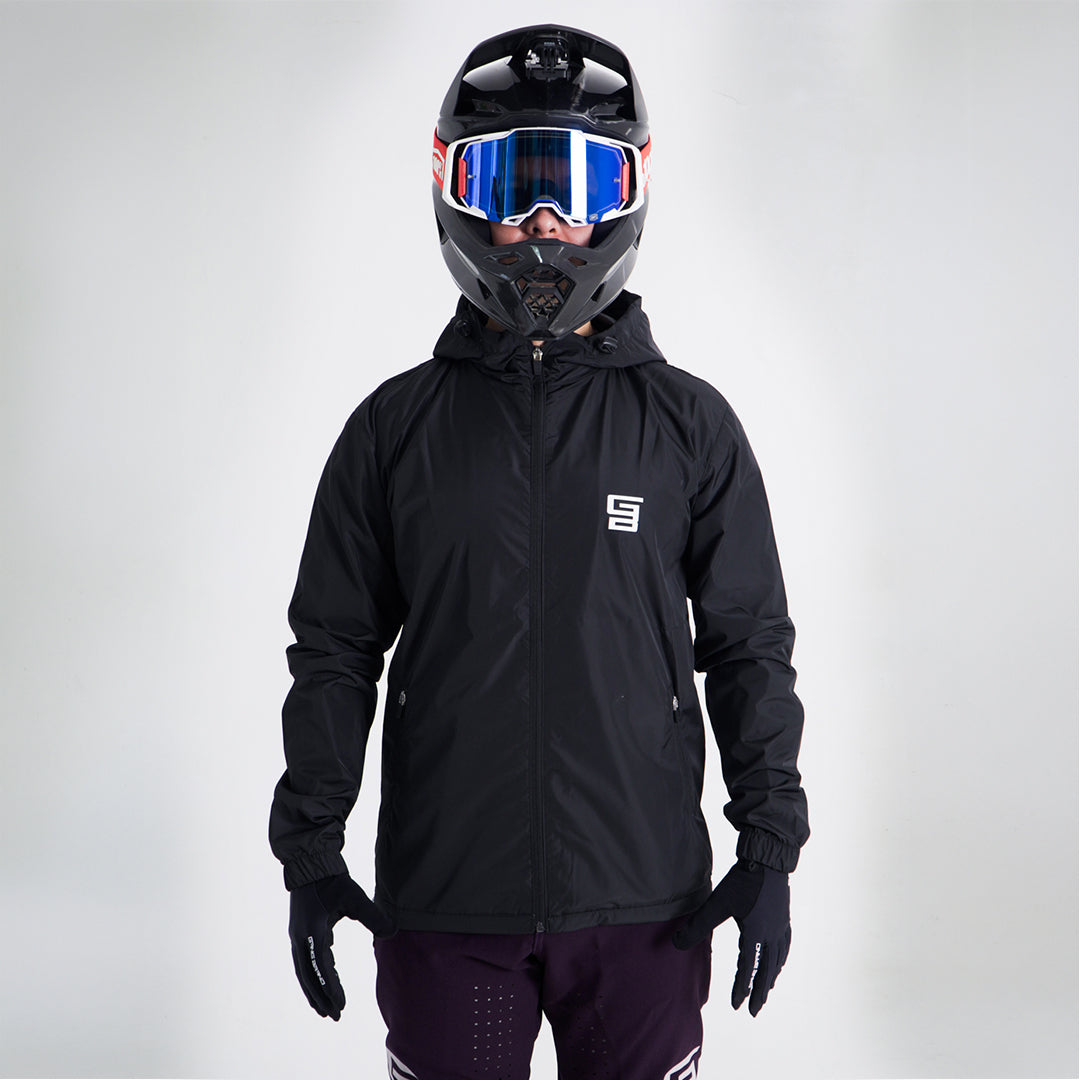 Chamarra Impermeable GangBrand Negro