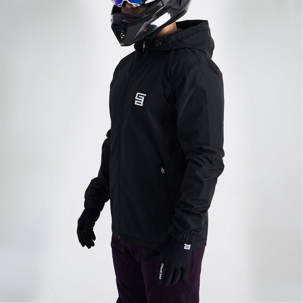 Chamarra Impermeable GangBrand Negro