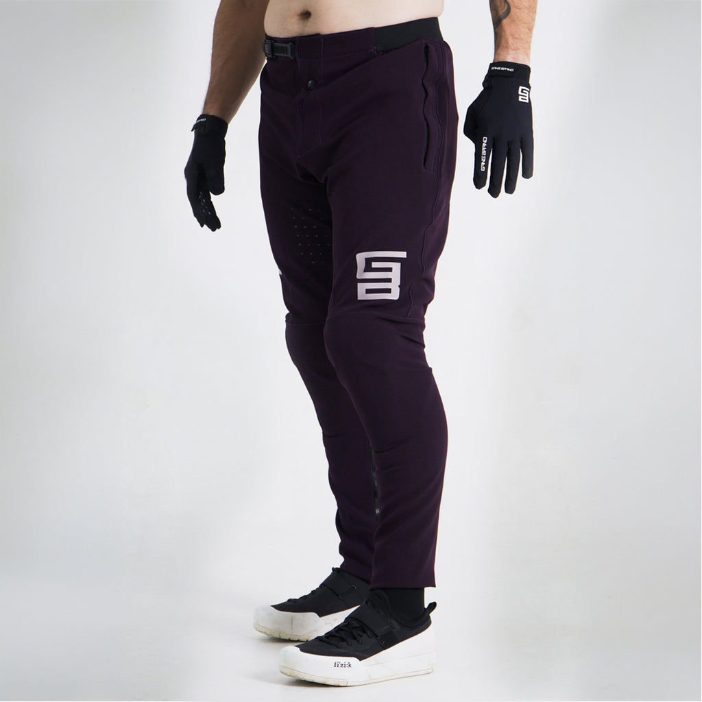 Pantalón GangBrand MTB Downhill/Enduro Clásico Uva