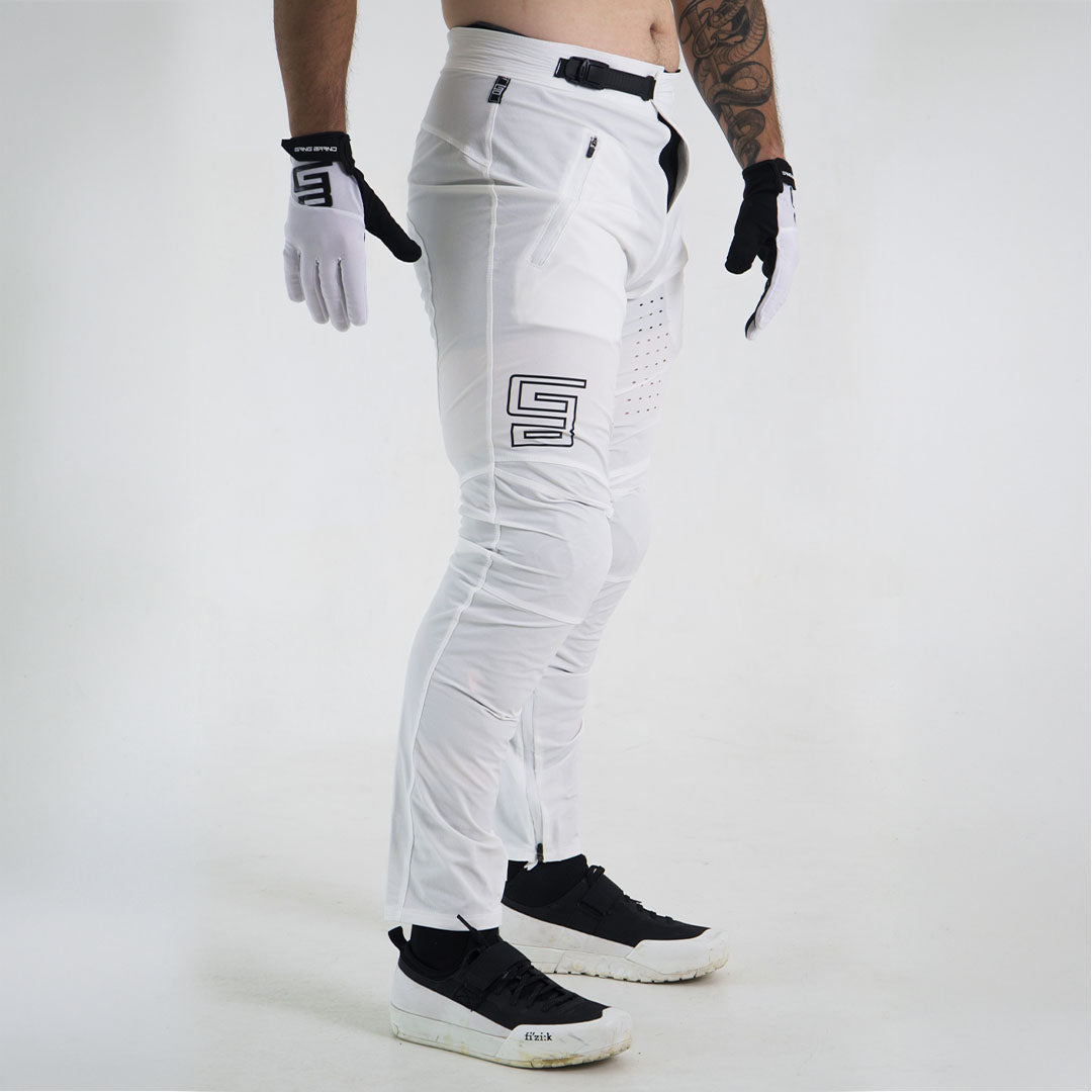 Pantalón Gangbrand MTB Downhill/Enduro Nova Blanco