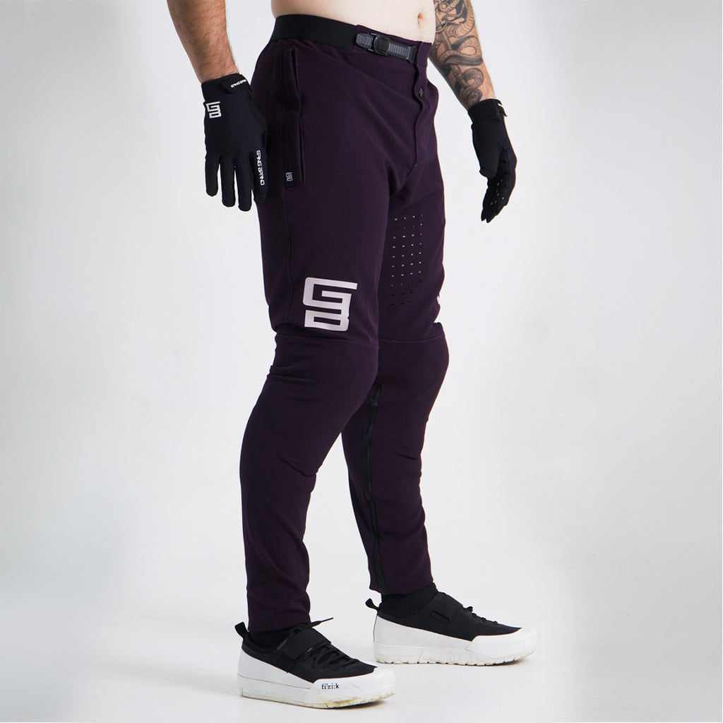 Pantalón GangBrand MTB Downhill/Enduro Clásico Uva
