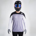 Jersey GangBrand MTB Manga Larga Gris Claro