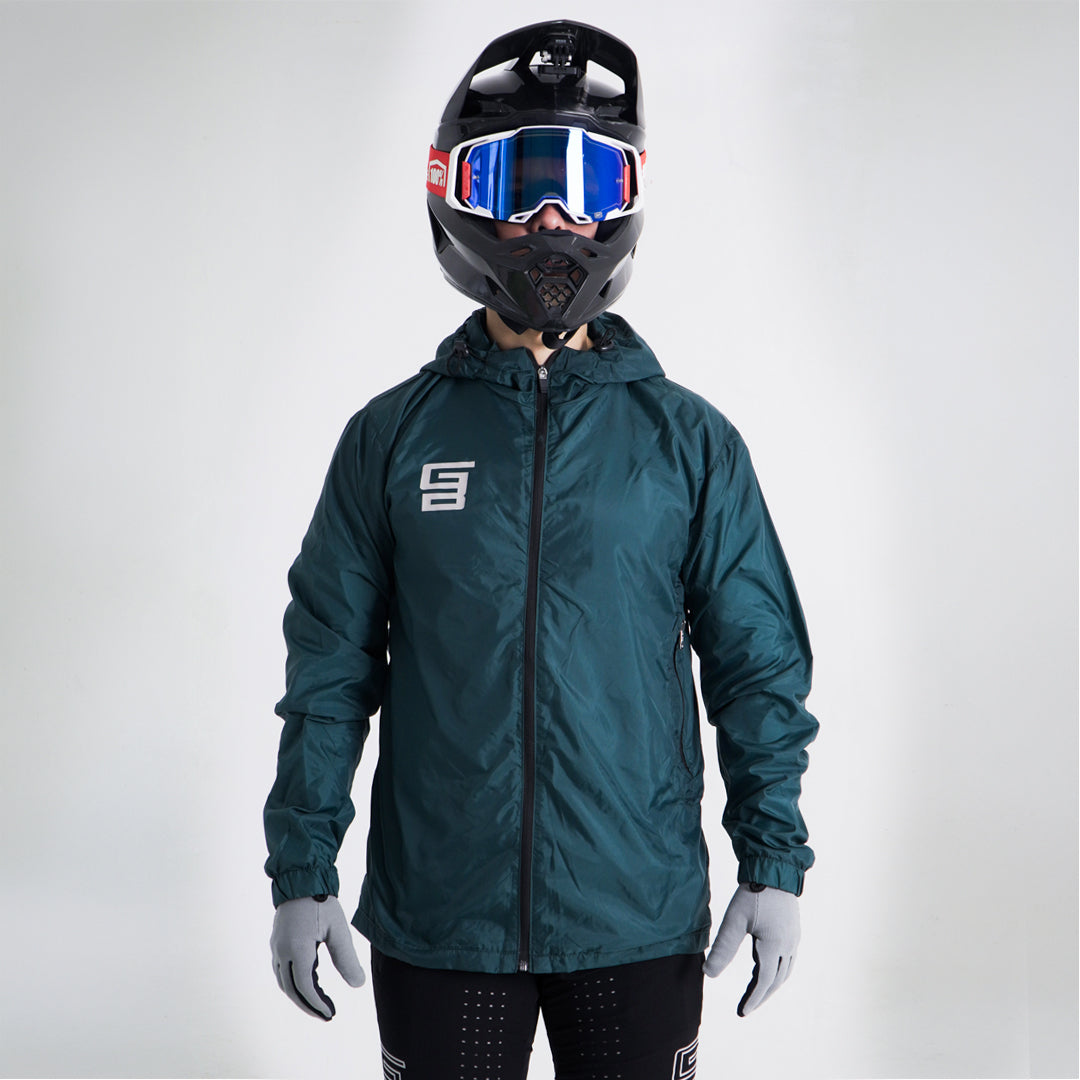 Rompevientos GangBrand Pocket Verde