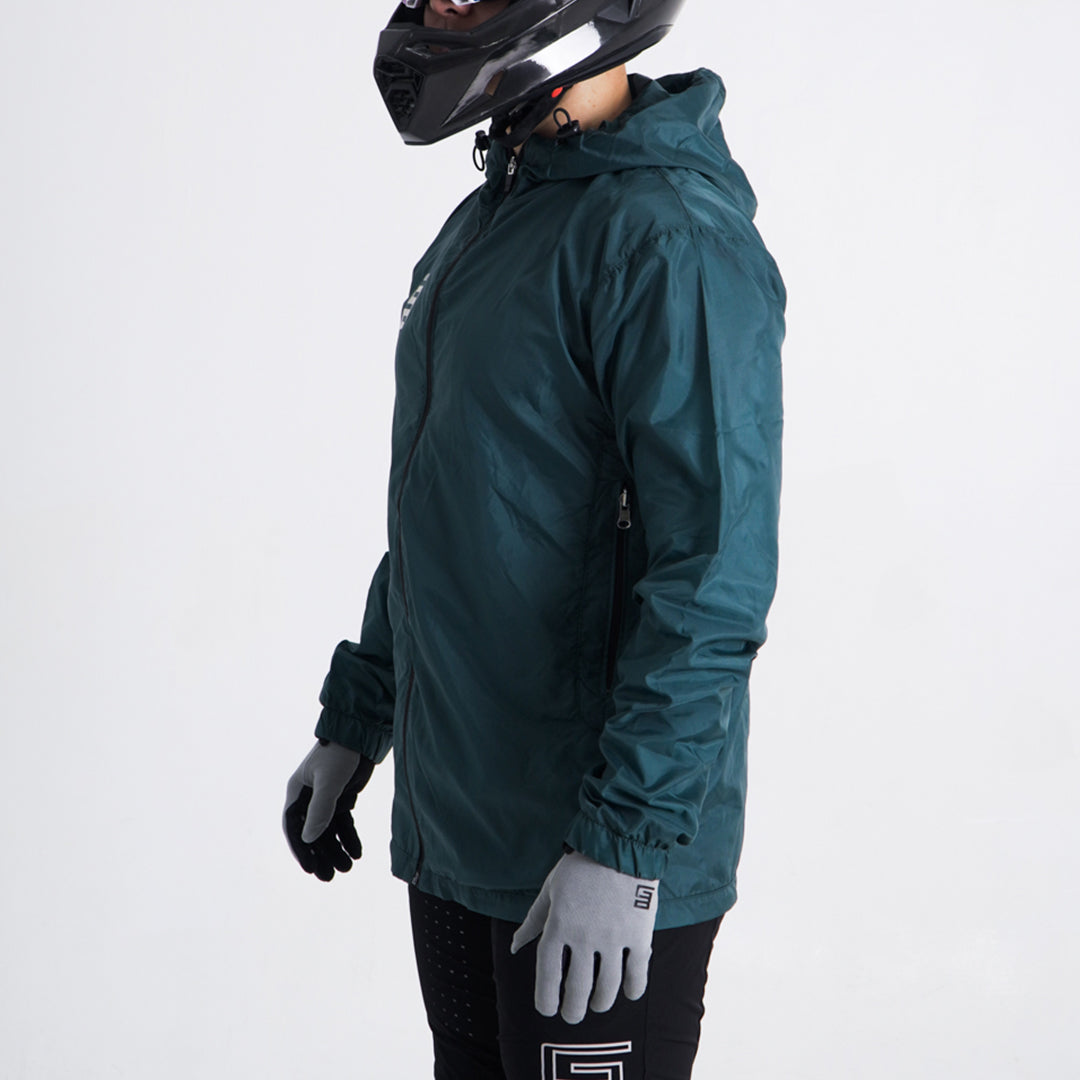 Rompevientos GangBrand Pocket Verde