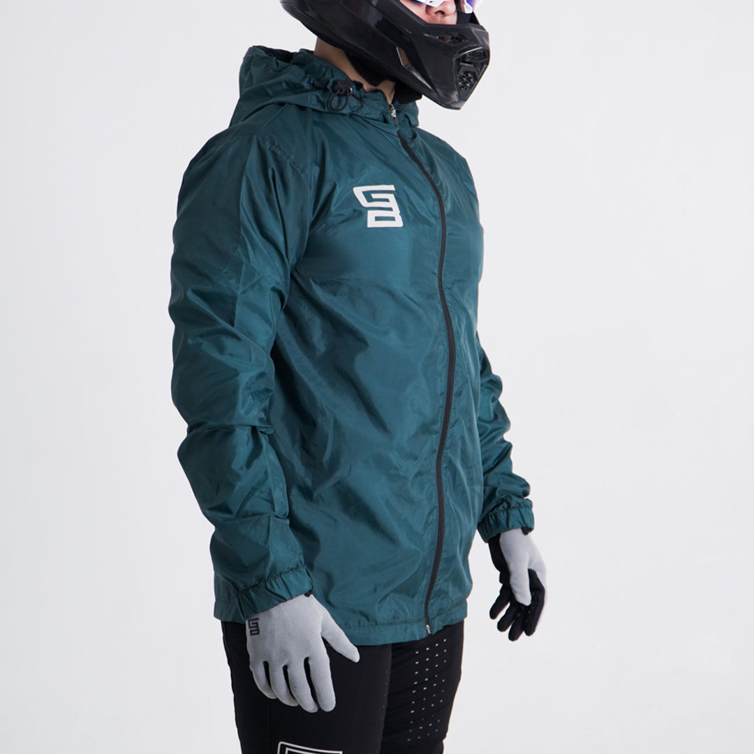 Rompevientos GangBrand Pocket Verde