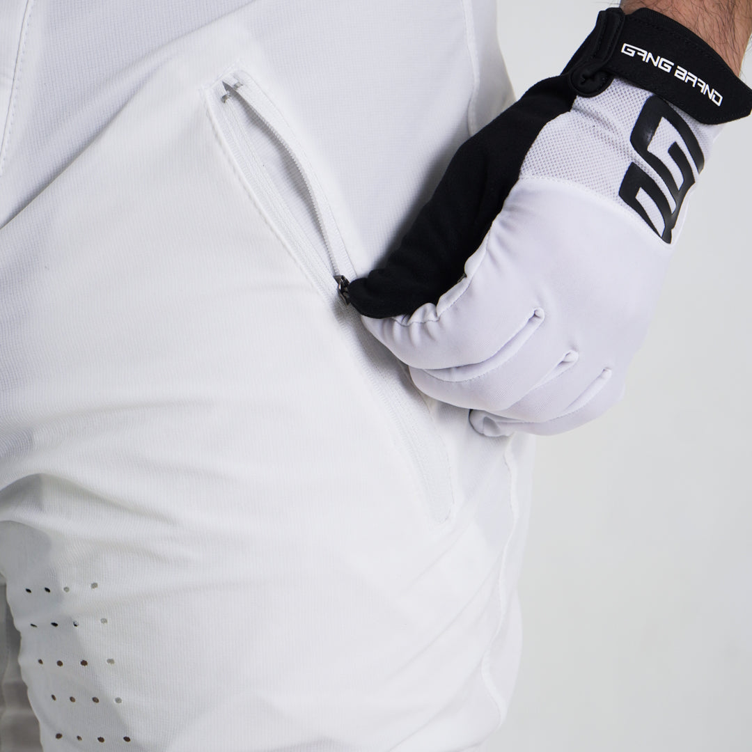 Pantalón Gangbrand MTB Downhill/Enduro Nova Blanco