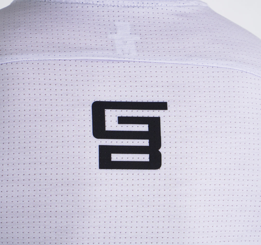 Jersey GangBrand MTB Manga Larga Blanco