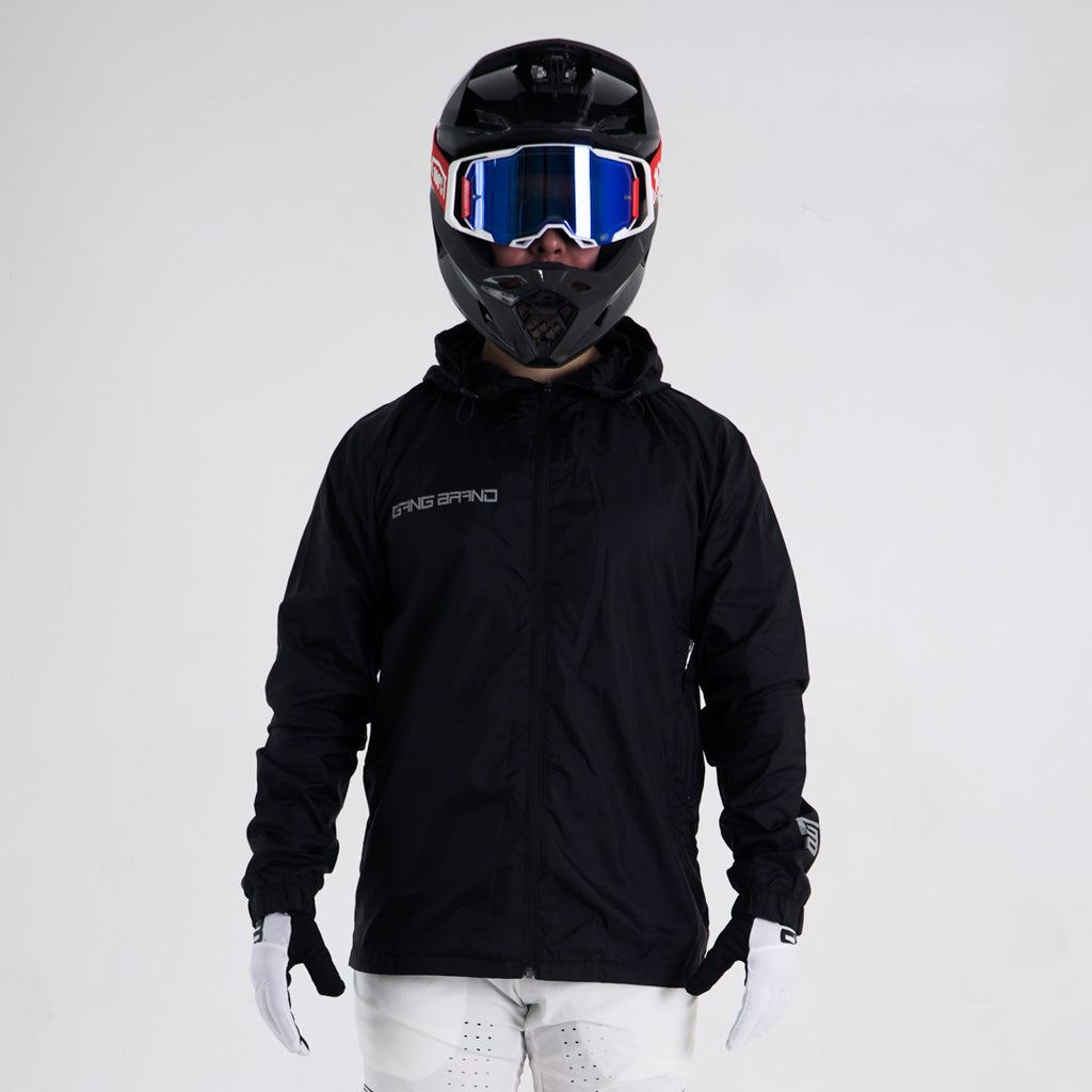 Rompevientos GangBrand Pocket Negro