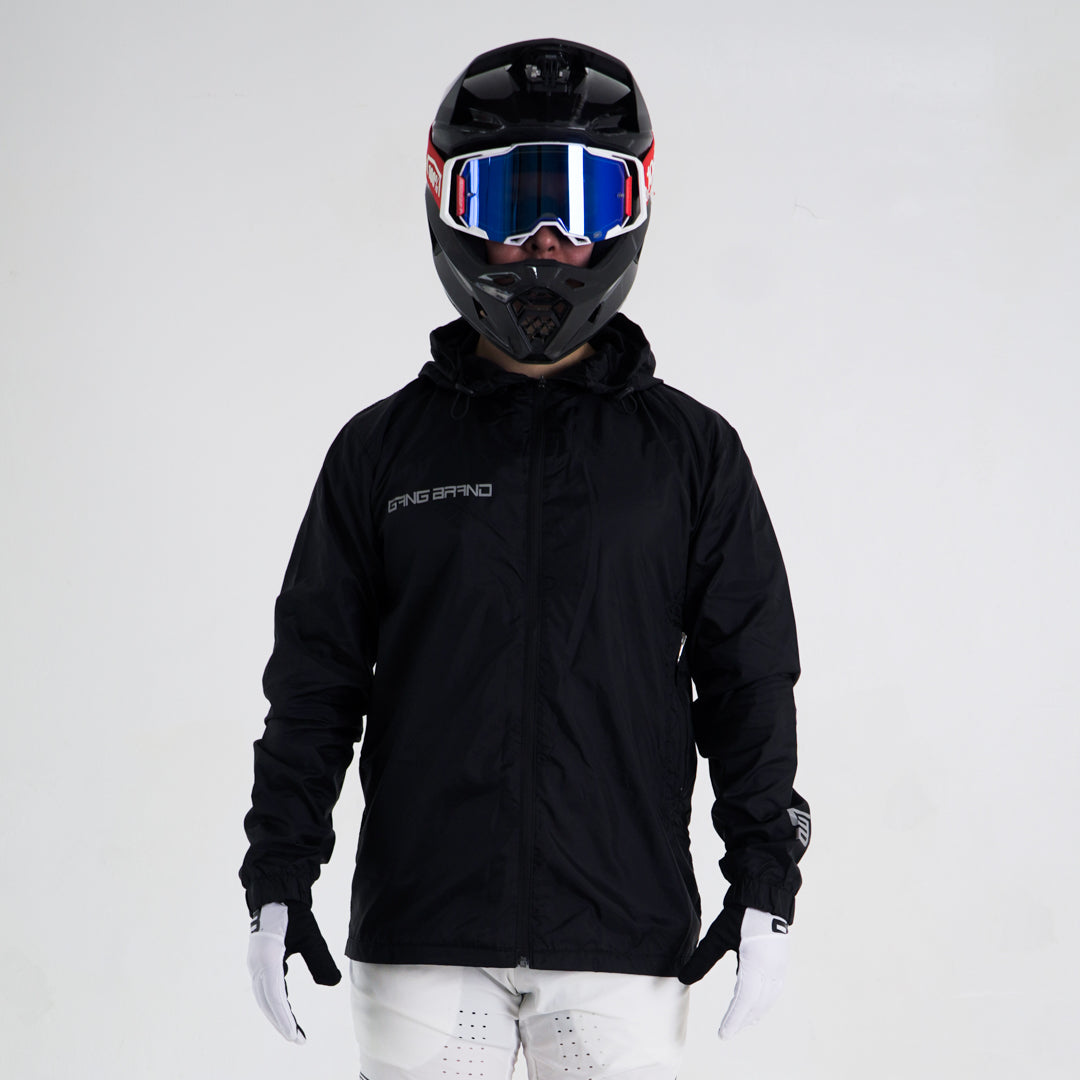 Rompevientos GangBrand Pocket Negro