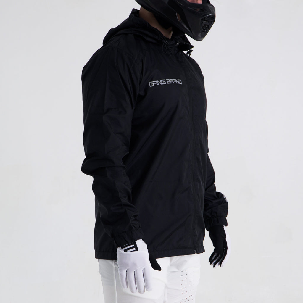 Rompevientos GangBrand Pocket Negro