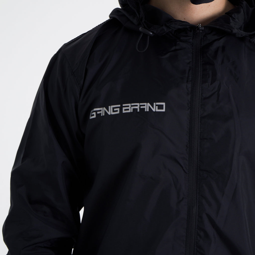 Rompevientos GangBrand Pocket Negro