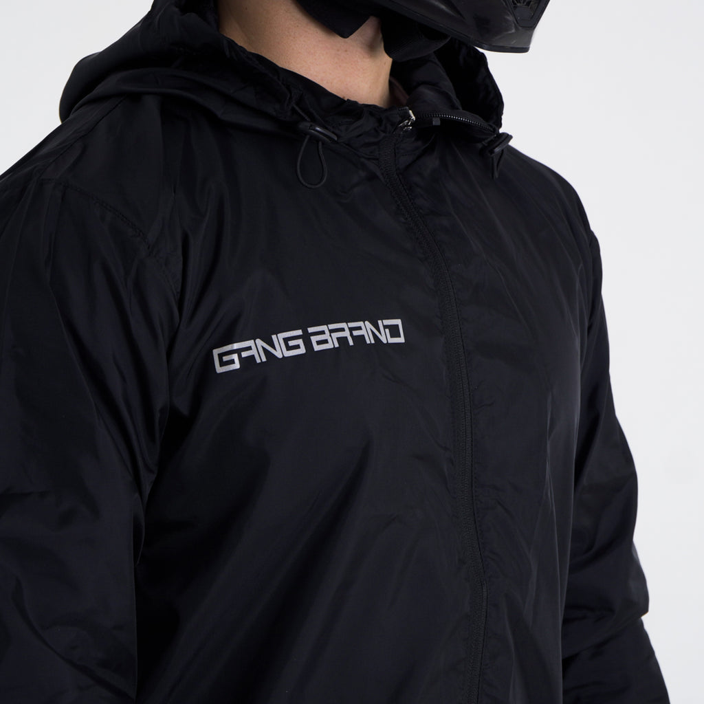 Rompevientos GangBrand Pocket Negro