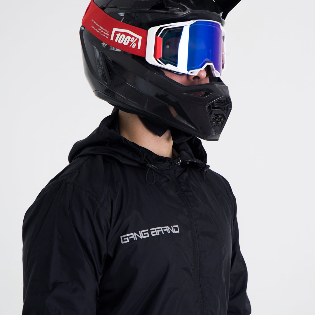 Rompevientos GangBrand Pocket Negro