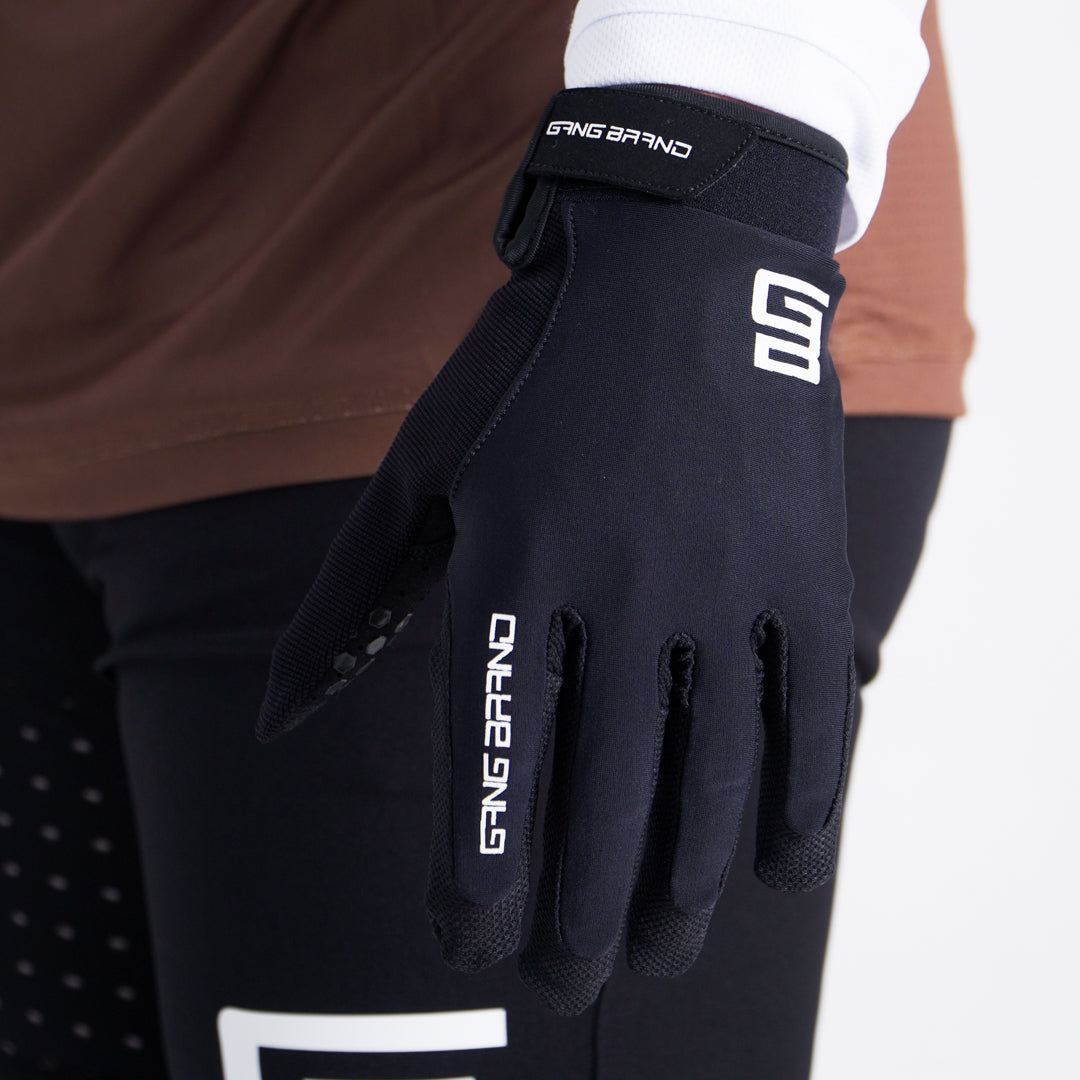 Guantes GangBrand Traxion Pro Negro/Blanco