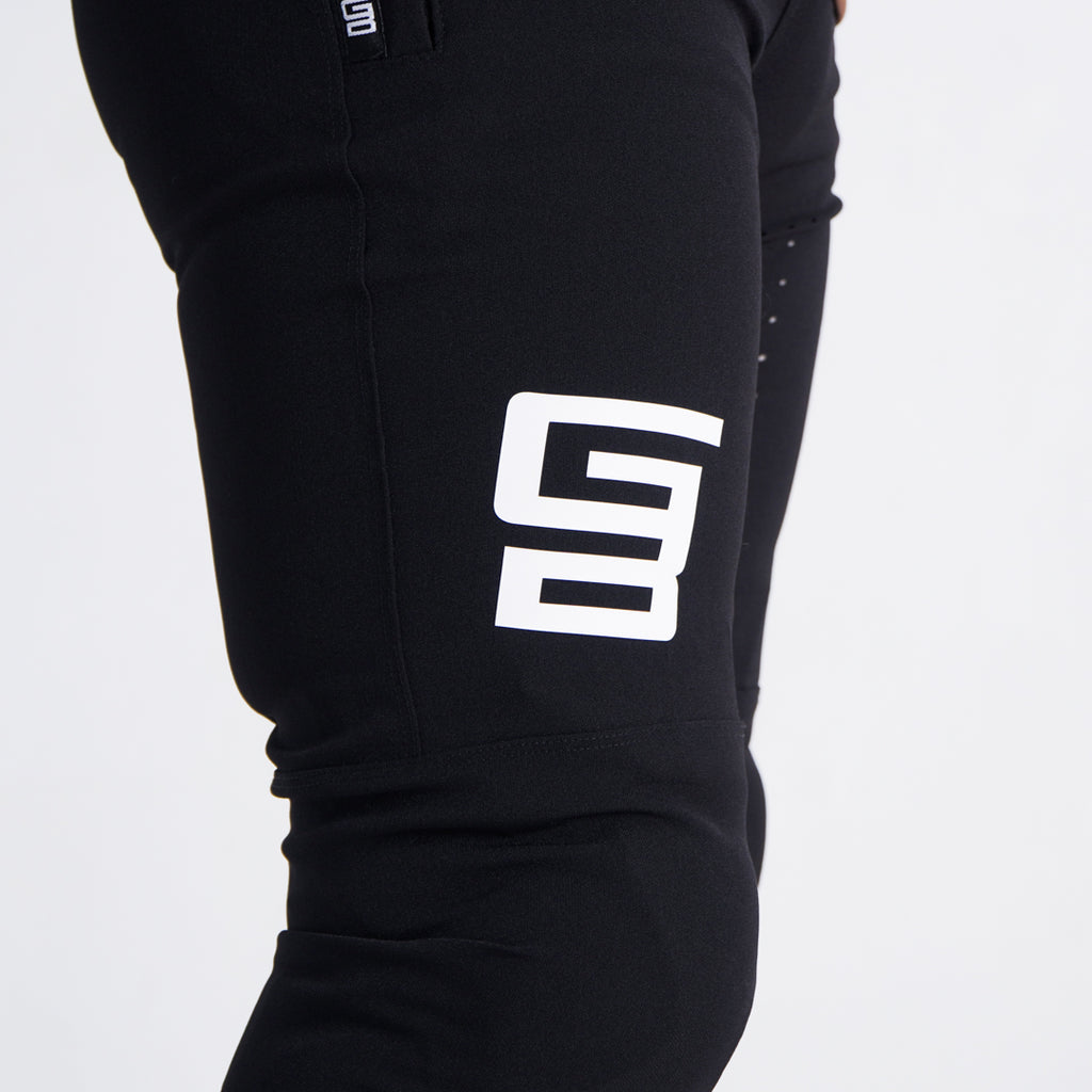 Pantalón GangBrand MTB Downhill/Enduro Clásico Negro