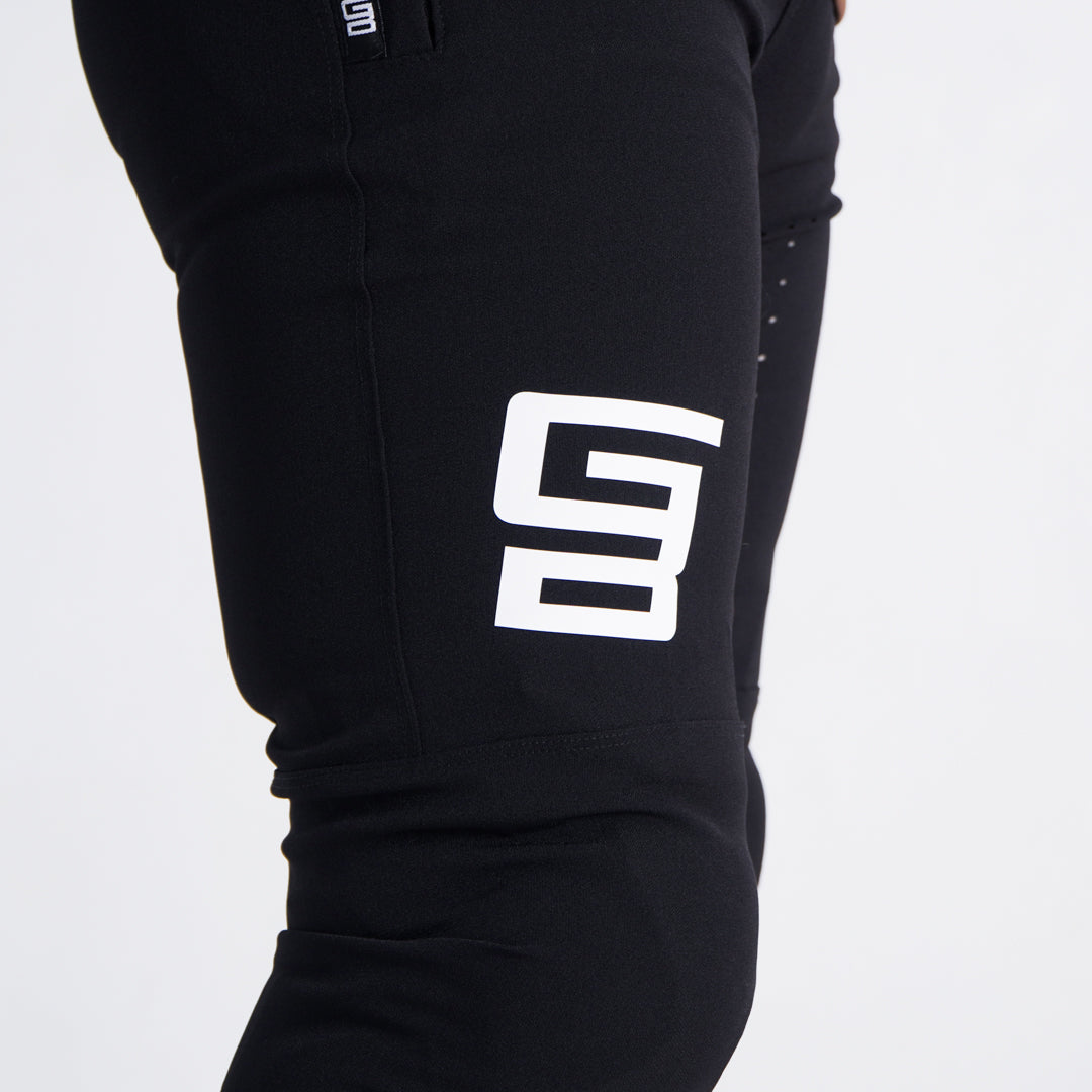 Pantalón GangBrand MTB Downhill/Enduro Clásico Negro