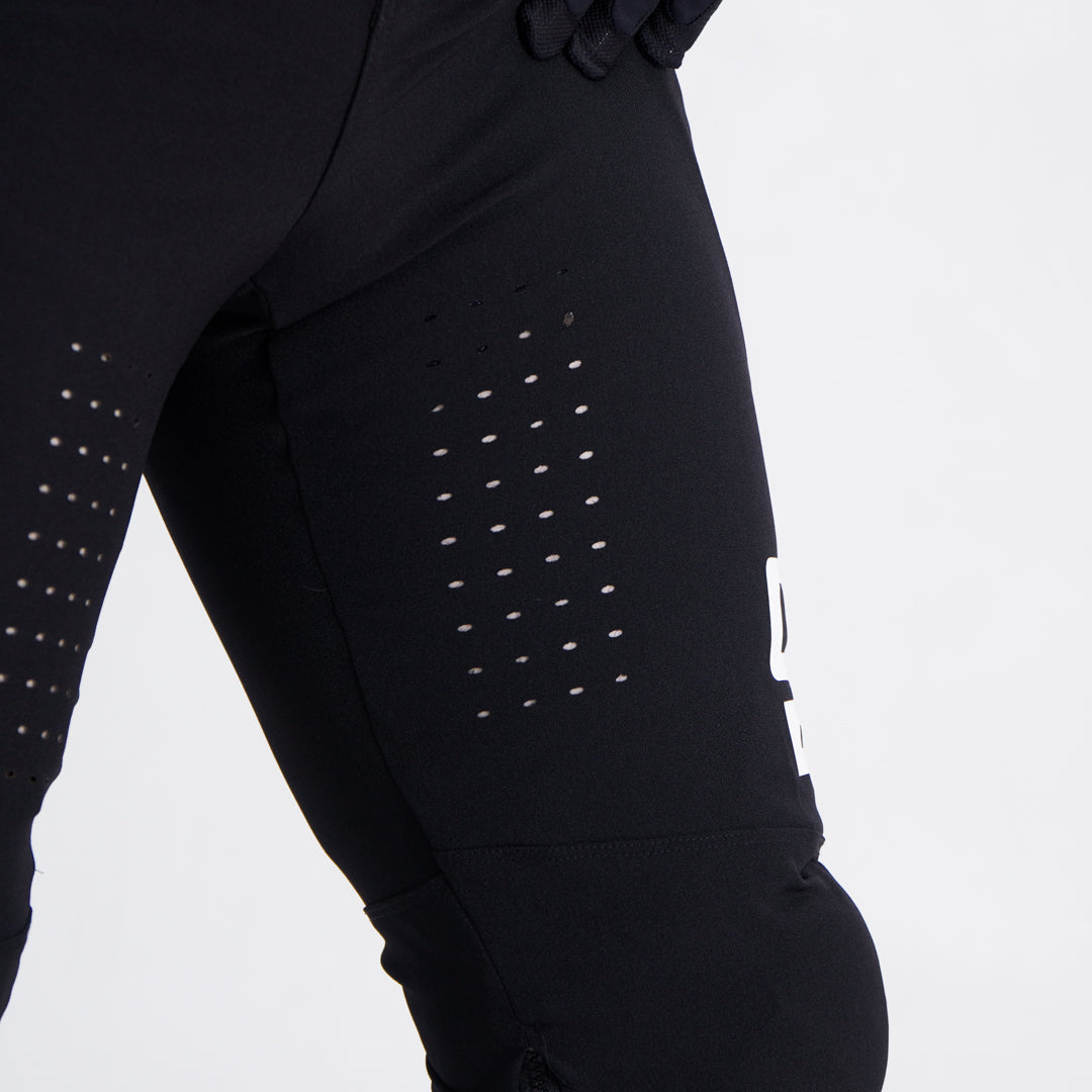 Pantalón GangBrand MTB Downhill/Enduro Clásico Negro