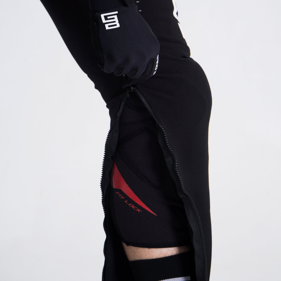 Pantalón GangBrand MTB Downhill/Enduro Clásico Negro