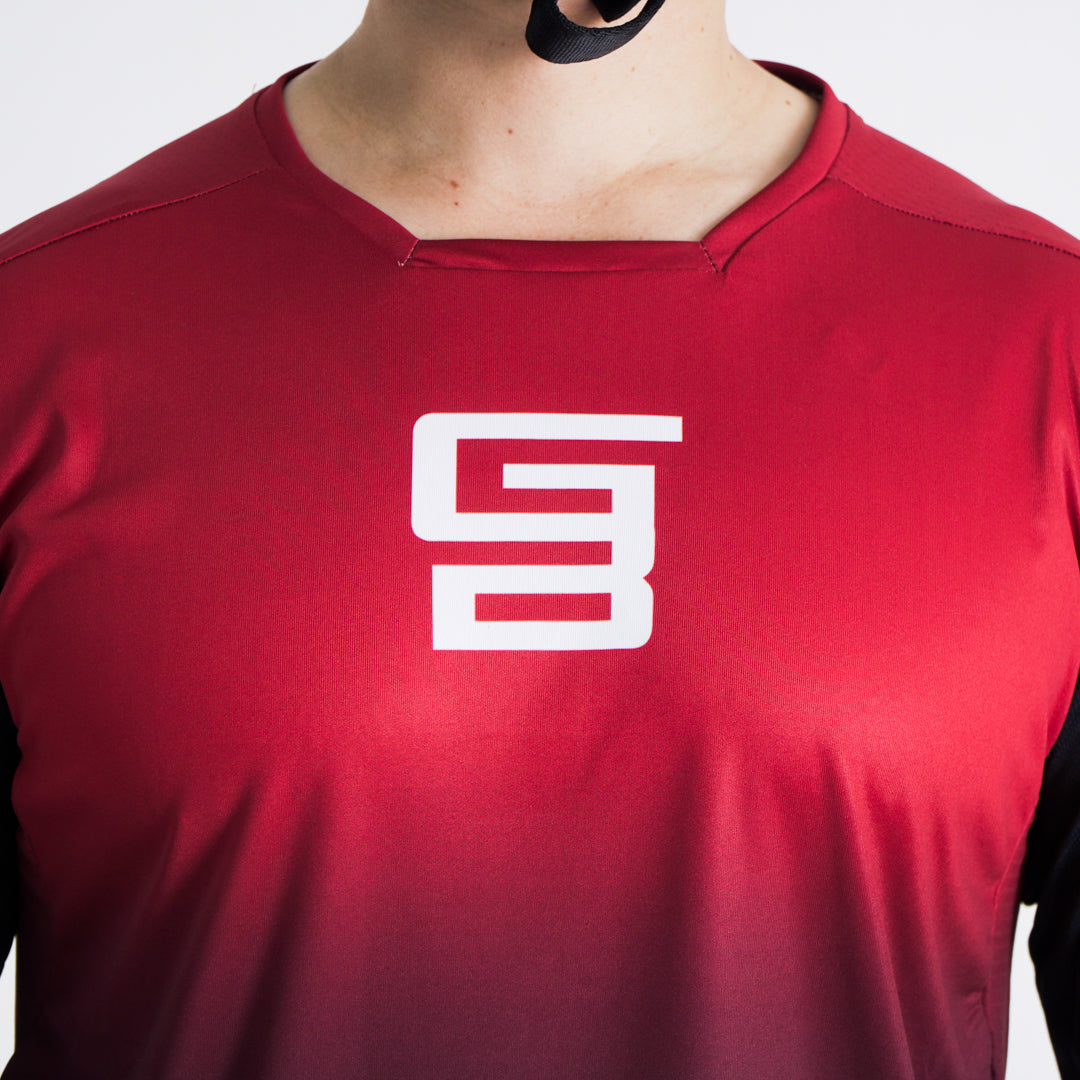 Jersey GangBrand MTB Manga Larga Tinto