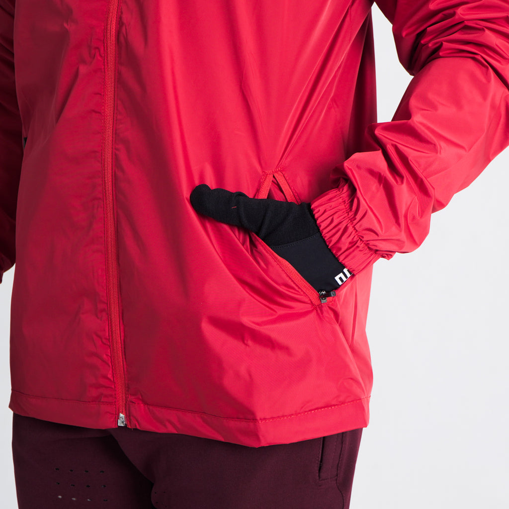 Chamarra Impermeable GangBrand Rojo