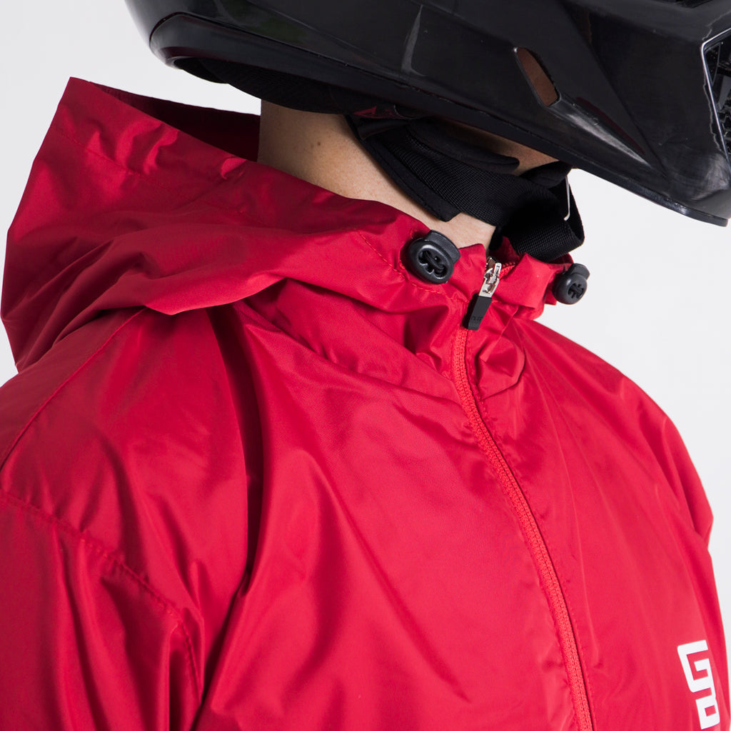 Chamarra Impermeable GangBrand Rojo