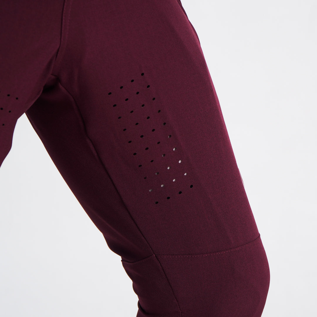 Pantalón GangBrand MTB Downhill/Enduro Clásico Tinto