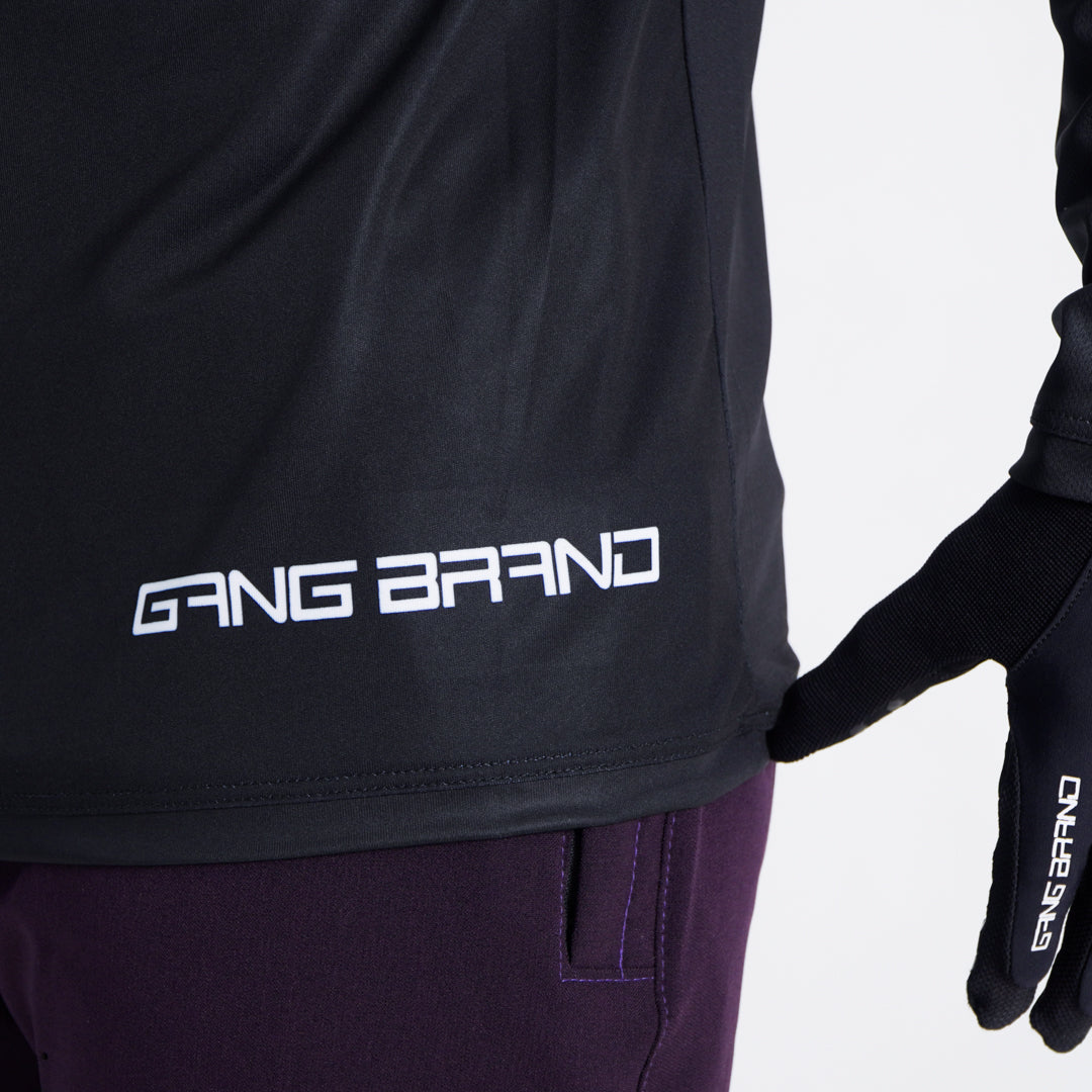 Jersey GangBrand MTB Manga Larga Negro