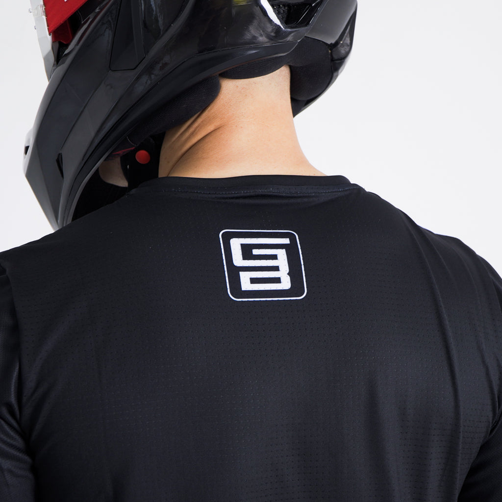 Jersey GangBrand MTB Manga Larga Negro