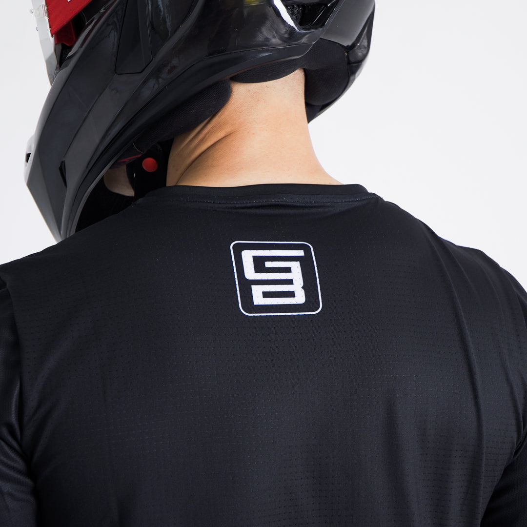 Jersey GangBrand MTB Manga Larga Negro