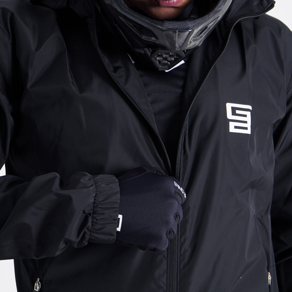 Chamarra Impermeable GangBrand Negro
