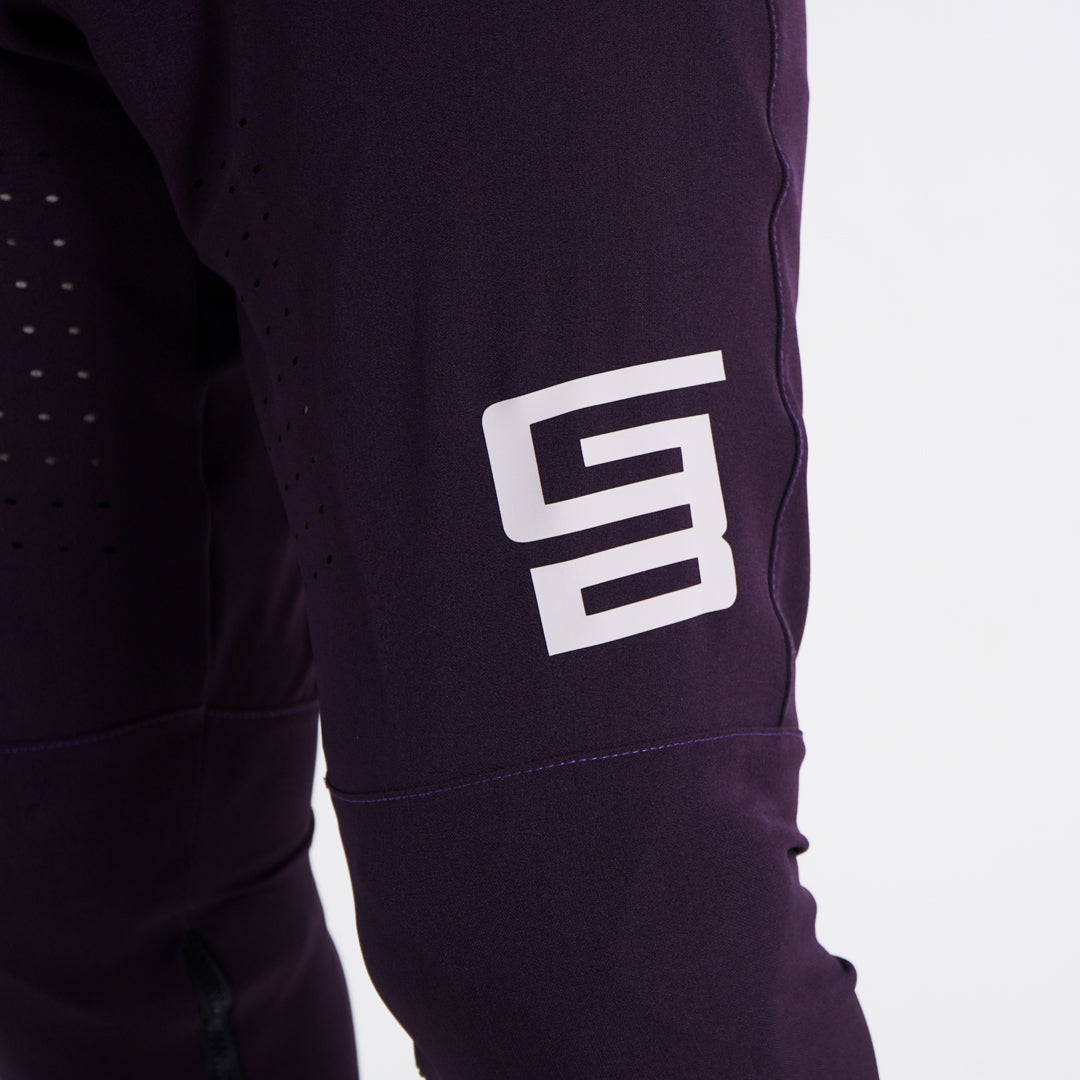 Pantalón GangBrand MTB Downhill/Enduro Clásico Uva