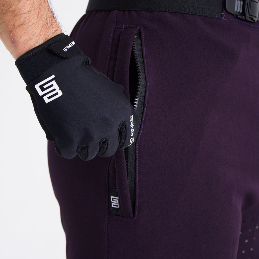 Pantalón GangBrand MTB Downhill/Enduro Clásico Uva