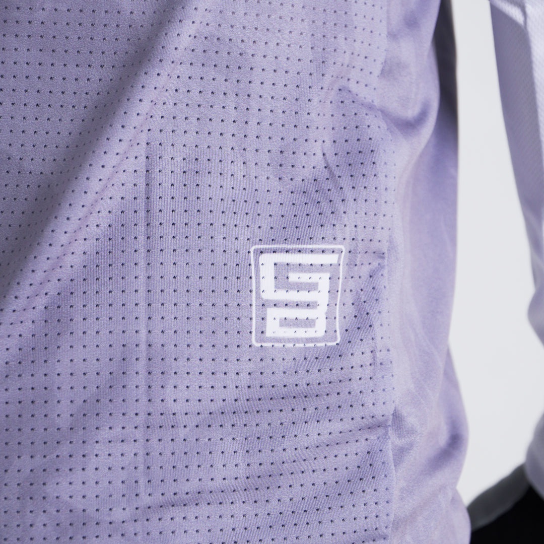 Jersey GangBrand MTB Manga Larga Gris Claro