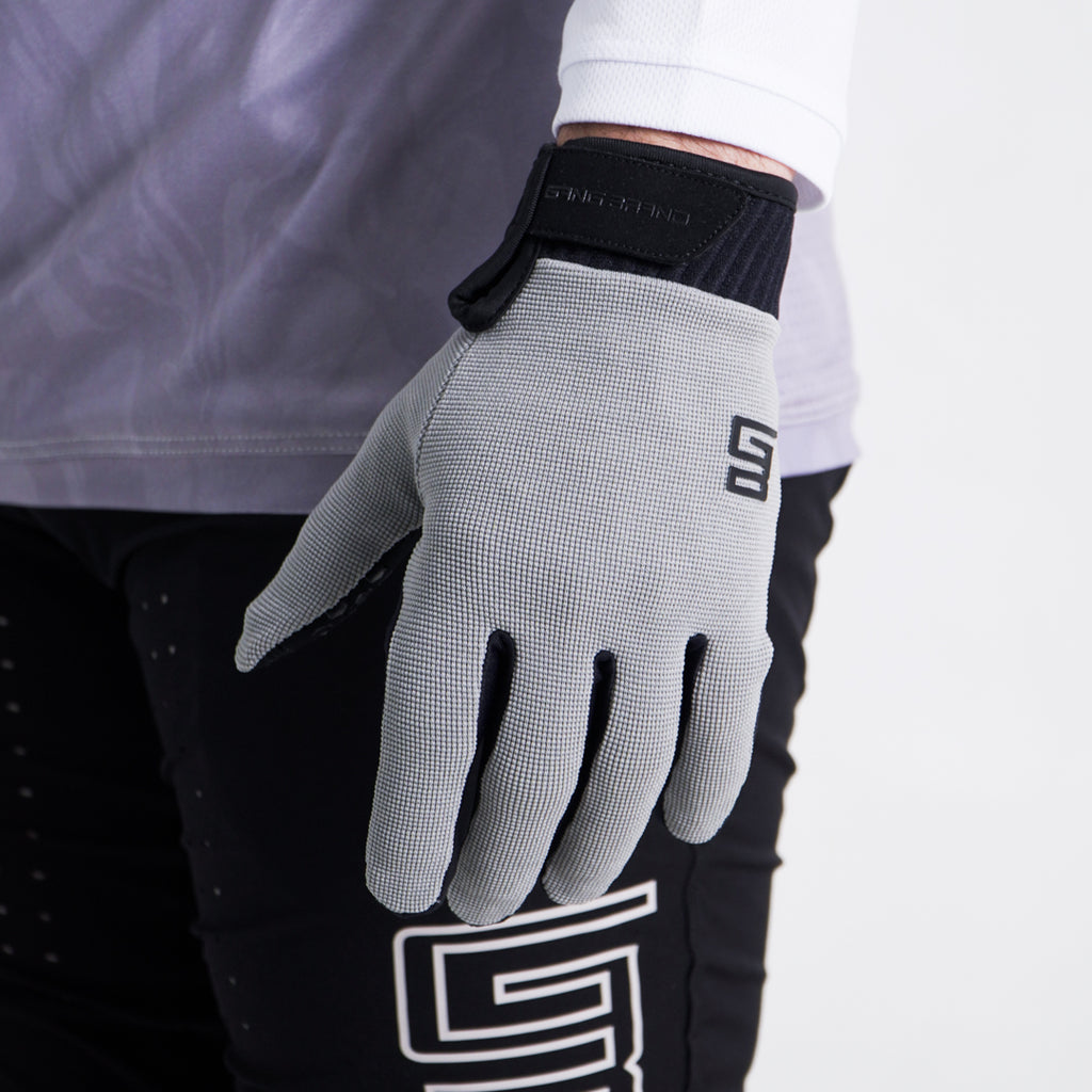 Guantes GangBrand Trail MTB Gris/Negro