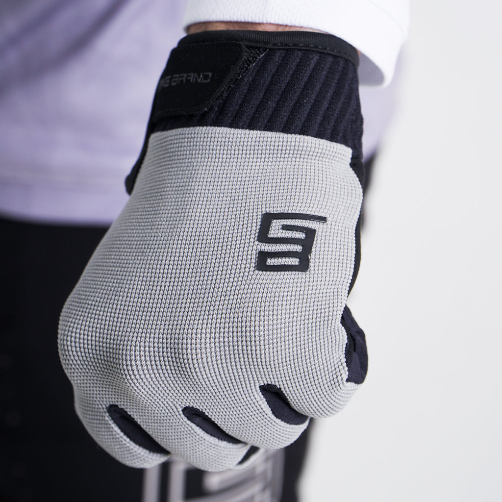 Guantes GangBrand Trail MTB Gris/Negro
