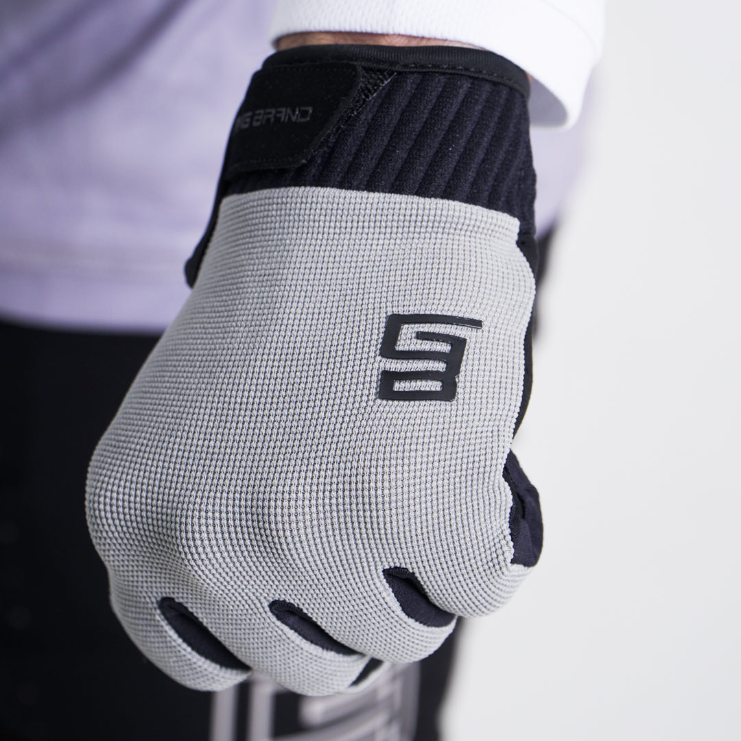 Guantes GangBrand Trail MTB Gris/Negro