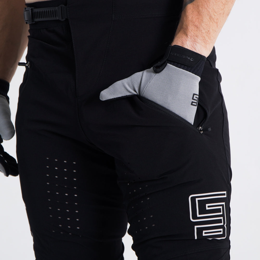 Pantalón GangBrand MTB Downhill/Enduro Nova Negro