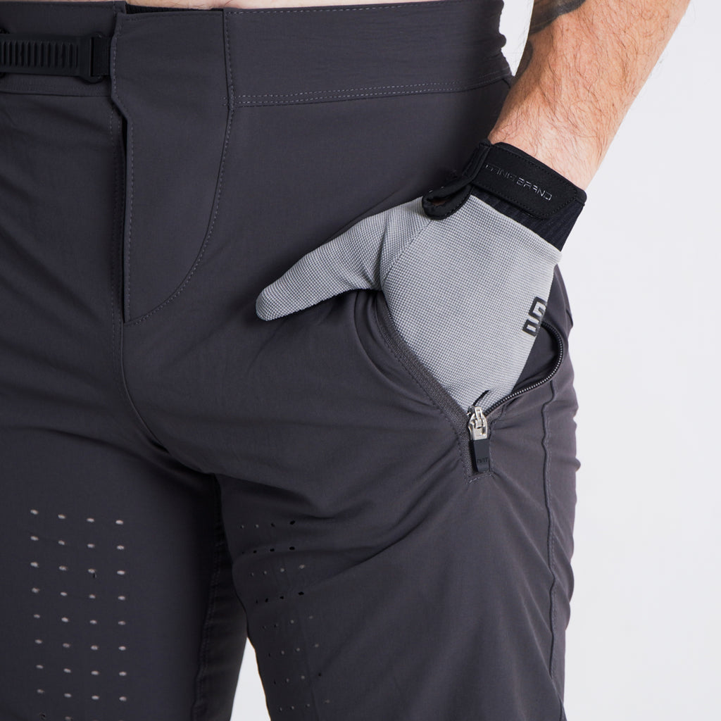 Short GangBrand Ciclismo Enduro/All Mountain Gris
