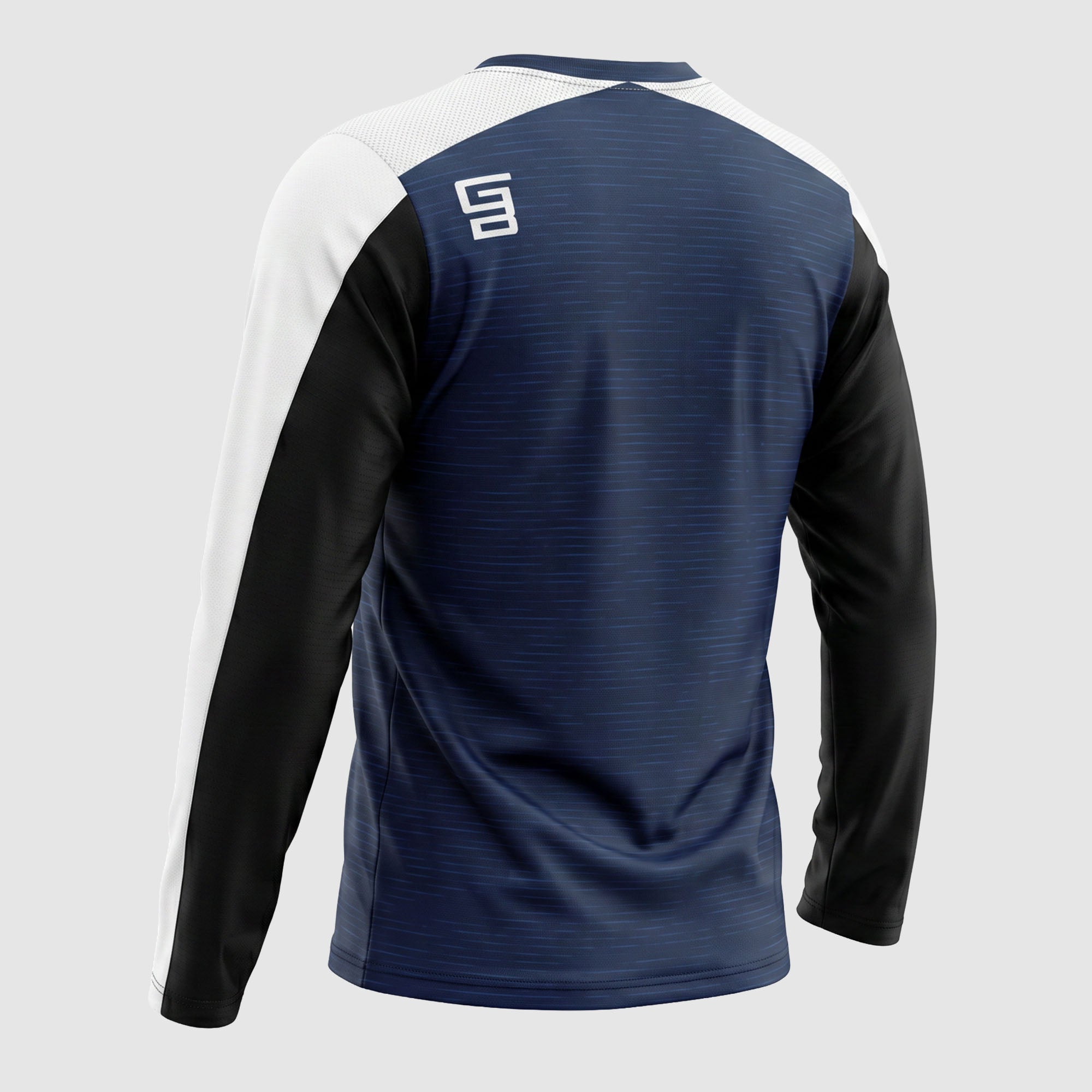 Jersey Gangbrand MTB Manga Larga Azul