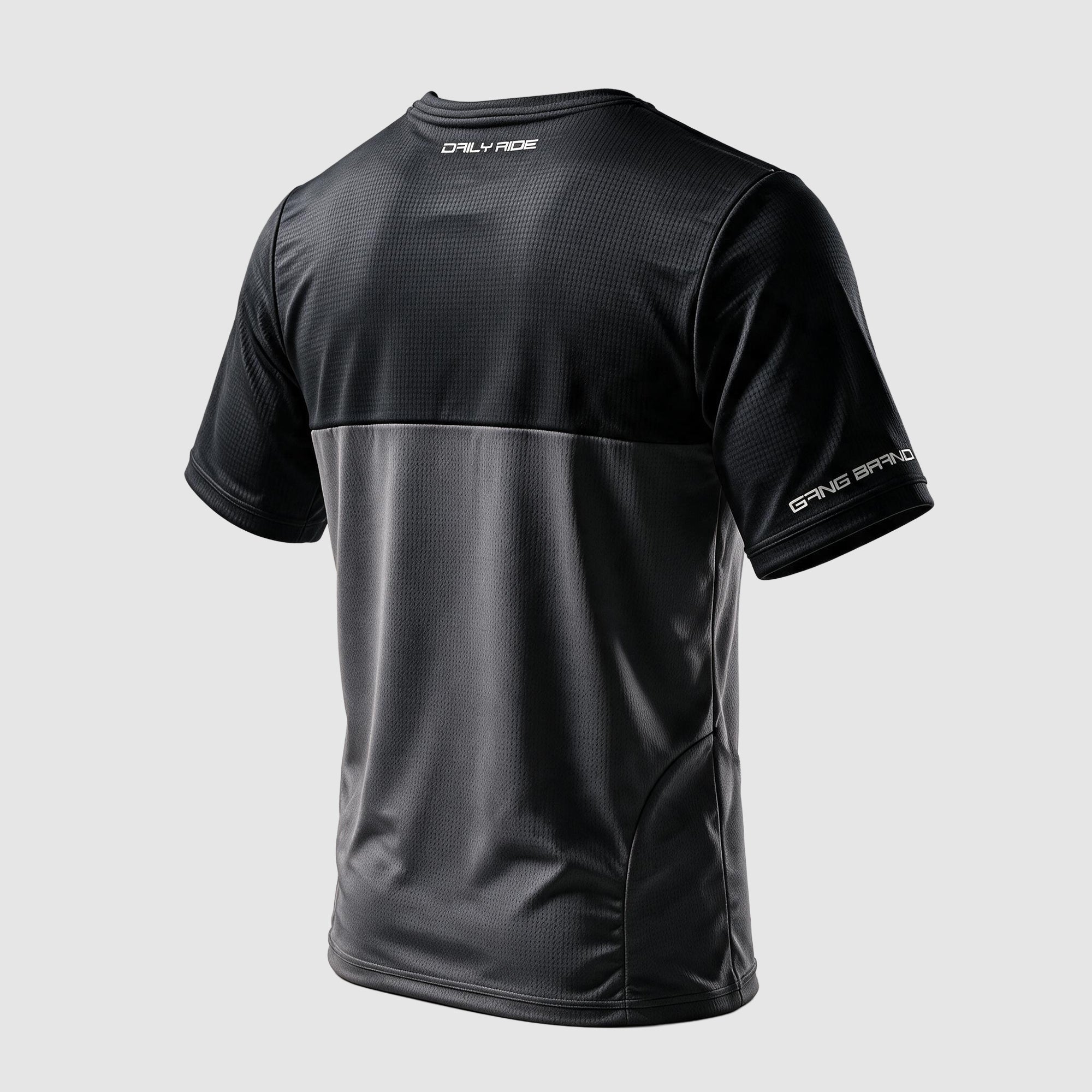 Jersey Gangbrand MTB Daily Ride Manga Corta Negro