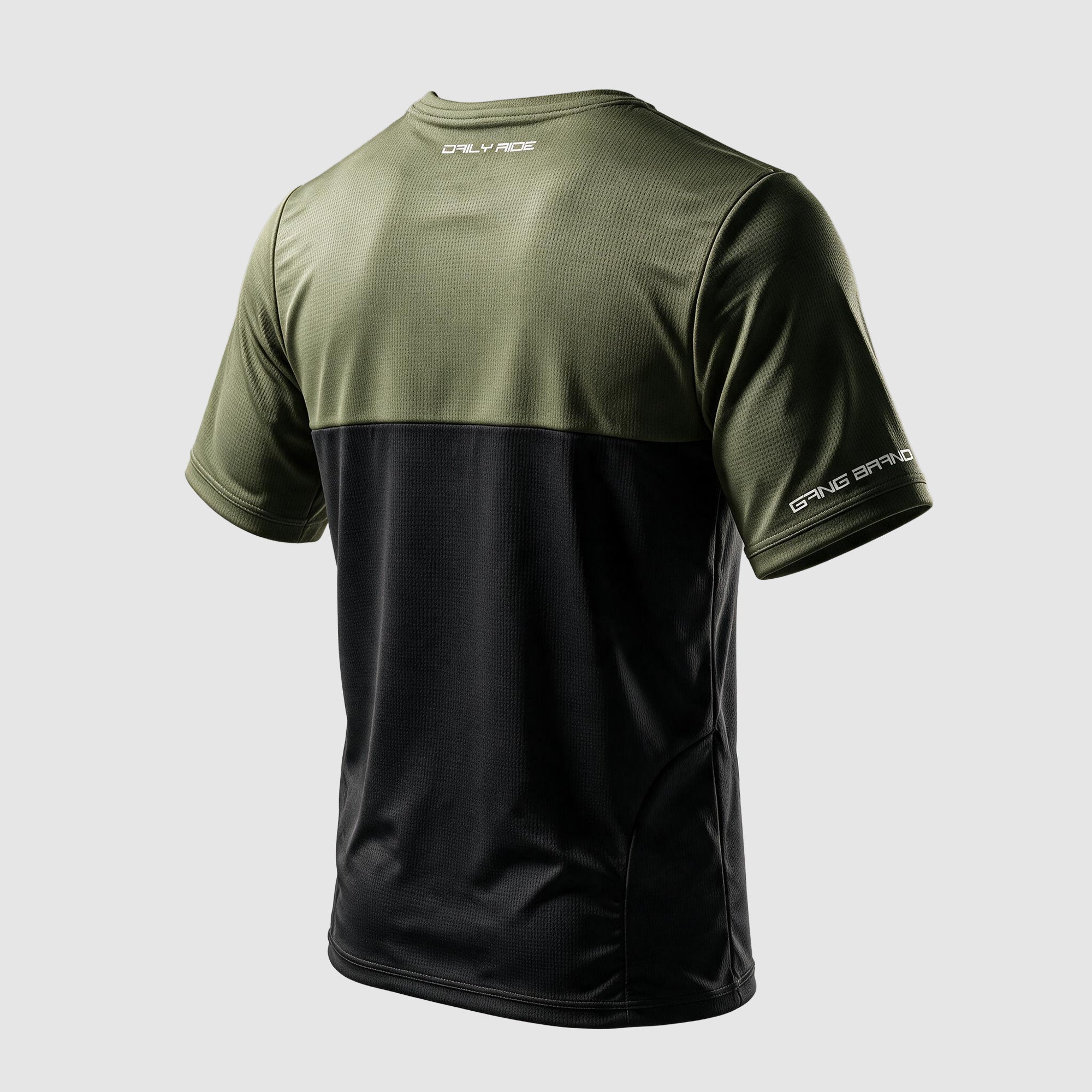 Jersey Gangbrand MTB Daily Ride Manga Corta Verde